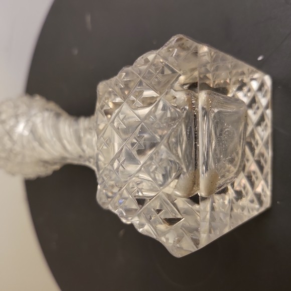 Antique Cut Crystal Bud Vase 6" - Picture 7 of 10